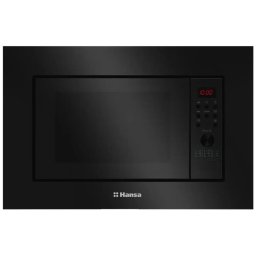 Cuptor cu Microunde Incorporabil Hansa AMGB20E2GBH Capacitate 20L 6 Nivele Putere 9 Programe ChildLock 700W Grill 900W Negru