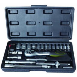 Trusa Chei Tubulare Heinner 24 Piese 1/4inch Negru