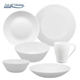 Set 6 Boluri Salata Heinner Aida Opal 16cm Alb
