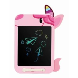 Tableta Grafica Digitala Free2Play Unicorn LCD Pentru Scris si Desen Ecran Mare 10.5Inch Roz
