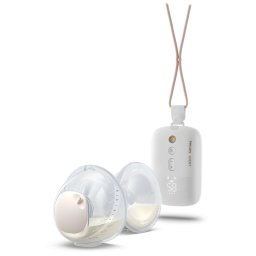 Pompa de San Dubla Philips-Avent Hands-free SCF532/11 Electrica 8 Moduri de Stimulare 16 Niveluri de Extragere a Laptelui Alb