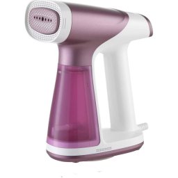 Fier de Calcat Heinner Vertical Cu Functie Aspirare SilkCare HGS-A1500VPNK 1550W Talpa Invelis Ceramic Capacitate Rezervor Apa 180Ml Alb/Roz