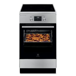 Aragaz Electrolux LKI564266X Electric Plita Inductie 4 Zone de Gatit Booster SteamBake AirFry Timer Grill Clasa A Argintiu