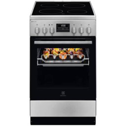 Aragaz Electrolux LKR540267X PlitÄ VitroceramicÄ 4 Zone GÄtit Raft BBQ Grill Timer Electronic 50Cm Argintiu
