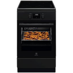 Aragaz Electrolux LKI564267K PlitÄ InducÈie 4 Zone GÄtit AutocurÄÈare CataliticÄ SteamBake AirFry 50Cm Negru Mat
