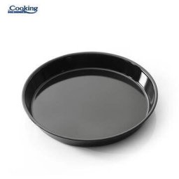 Tava Emailata Heinner Rotunda 40 x 4.5cm Negru