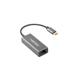 Placa de Retea Natec Cricket 1GB USB-C 3.1 1x RJ45 Negru