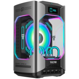 Desktop PC Gaming Tecno MMG1I932BL1TB Â G1 Intel i9-13900H DDR5 32GB SSD 1TB RTX4060 8GB Water Cooling WiFi 6 BT 5.2Â Windows 11 Home Gri
