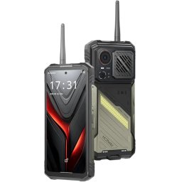 Smartphone HOTWAV Hyper 8 Ultra Walkie-Talkie Dual SIM 5G Display 6.8Inch 12GB RAM + 512GB Stocare NFC Baterie 12000mAh Android 15