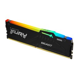 Kingston Technology FURY Beast RGB module de memorie 16 Giga Bites 1 x 16 Giga Bites DDR5 6400 MT/s 288-pin DIMM CCE
