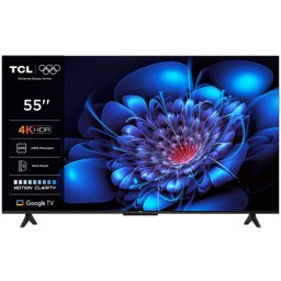 Televizor LED TCL Smart 55P69K Seria P69K, 55 inch, Ultra HD 4K, Black