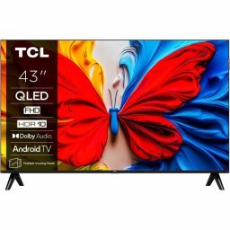 Televizor TCL 43S51K QLED, 43 Inch, Full HD, Google TV, Black