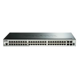 Switch 52-Port Gigabit Stackable POE Smart Managed Switch including 4 10G SFP+