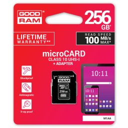 Card memorie Memory card Micro SDXC 256GB Class 10 UHS-I + Adapter