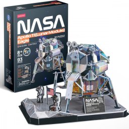 3D PUZZLE NASA - MODULUL LUNAR APOLLO 11, 93 PIESE