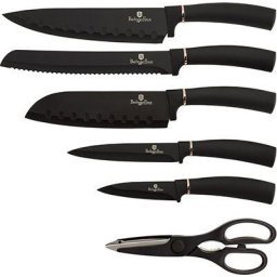 Set cutite 7 piese Black Rose BH 2422