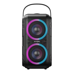 Boxa portabila Wireless Bluetooth 5.0 W-KING T9-2 80W, Negru, Raza actiune 10 m, Capacitatea bateriei 10.000 mAh