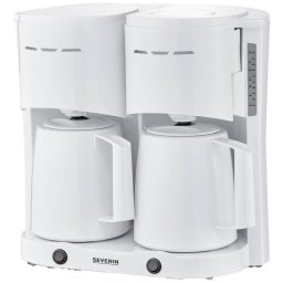 Cafetiera KA 9314 Duo Filter, Thermal Jug, 16 cani, 2l, Alb