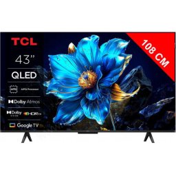 Televizor QLED TCL 43T69C 43" (109cm), 4K Ultra HD, Google TV