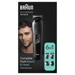 Aparat de tuns MGK3410, Autonomie 50 minute, Negru