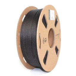 FILAMENT GEMBIRD pt. imprimanta 3d, PLA, 1.75mm diamentru, 1Kg / bobina, aprox. 340m, topire 190-220 grC, "Three Galaxy", black, "3DP-PLA-MX3-01-GBK