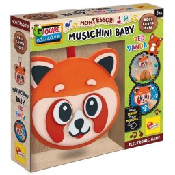 Jucărie Montessori din lemn - Panda muzical