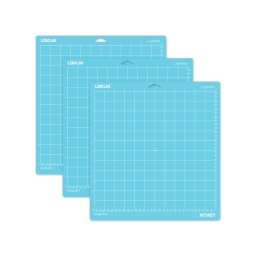 Set 3 planse de taiere albastre cu aderenta scazuta 30.5 x 30.5 cm LOKLiK