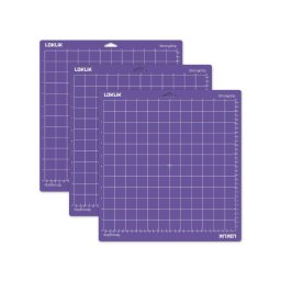 Set 3 planse de taiere mov cu aderenta ridicata 30.5 x 30.5 cm LOKLiK
