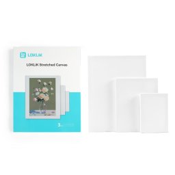 Set 3 bucati panza intinsa Canvas LOKLiK compatibil iPaint