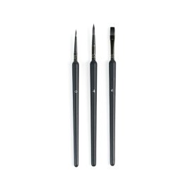 Set 3 pensule acrilice LOKLiK iPaint