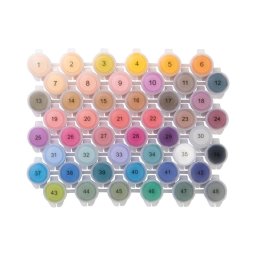 Set Vopsea Acrilica LOKLiK iPaint - 48 Culori