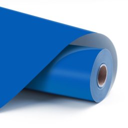 Vinyl adeziv permanent, albastru mat, 30,5 x 180 cm, LOKLiK