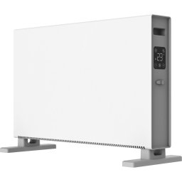 ZEVENTI - încălzitor electric/convector cu afișaj LCD 2000W/230V negru + telecomandă