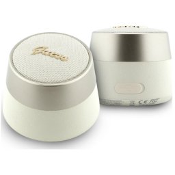 Boxa Portabila Bluetooth Guess Script Metal Logo, 5W, TWS, Aurie