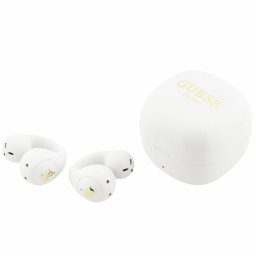 Handsfree Bluetooth Guess Mini Classic, TWS, Alb