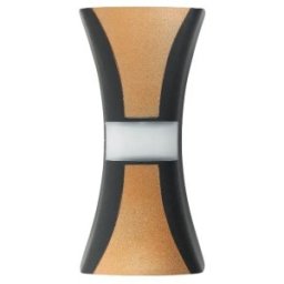 Aplica Perete Exterior Hystrix-12, 2 x 5W+2W, 960 lm, 4000K, IP54, Negru Auriu, Well