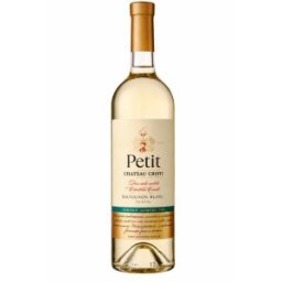 Set 2 x Vin Alb Chateau Cristi Petit, Sauvignon Blanc, 0.75 l