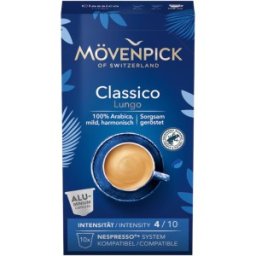 Set 2 x Cafea Capsule, Movenpick Clasico Lungo, 5,7 g, 10 Capsule