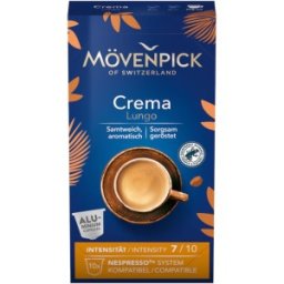 Set 2 x Cafea Capsule, Movenpick Crema Lungo, Bio, 5,7 g, 10 Capsule