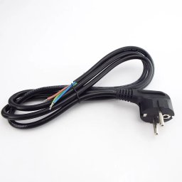 Cablu de alimentare 3x1.5 mm, 2,5 m, cu stecher pentru echipamente electrice