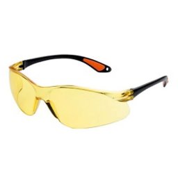 Ochelari de protectie galbeni Strend Pro pentru atelier si lucru