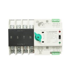 Comutator ATS trifazat 63A 400V pentru fotovoltaice si retea Leader