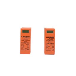 Set 2 cartuse SPD DC 2P 40kA 500V pentru descarcator Leader