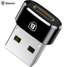 Adaptor Baseus USB-A La USB-C Negru
