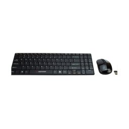 Kit Tastatura si Mouse Esperanza EK122K Optic Wireless USB 1600DPI Ultra slim Negru