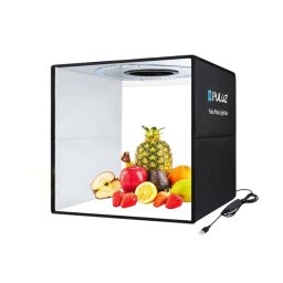 Mini Studio Portabil PULUZ LED-uri Incorporate Fundaluri Multiple 40x40cm Negru