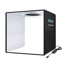 Accesoriu Camera Video Actiune PULUZ , LED-uri incorporate, 24-26lm, fundaluri multiple, fotografie/mini-filmulete de produs,30x30cm, Negru
