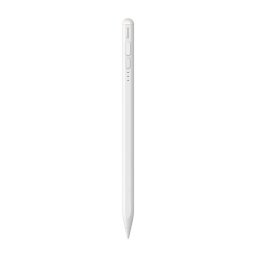 Stylus Pen Baseus Smooth Wireless Active 2 Compatibil cu Tablete Apple iPad Indicatori LED Palm Rejection 130 mAh Cablu USB-C Inclus Alb
