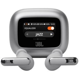 Casti JBL Live Beam 3 Wireless Argintiu