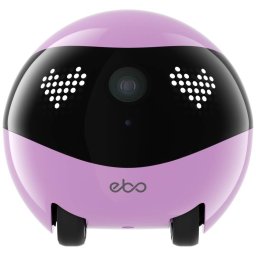 Camera supraveghere enabot EBO AIR 2 cu camera de supraveghere pentru interior, 2K, 2304 x 1296, 2450 mAh, Aplicatie dedicata, Roz
